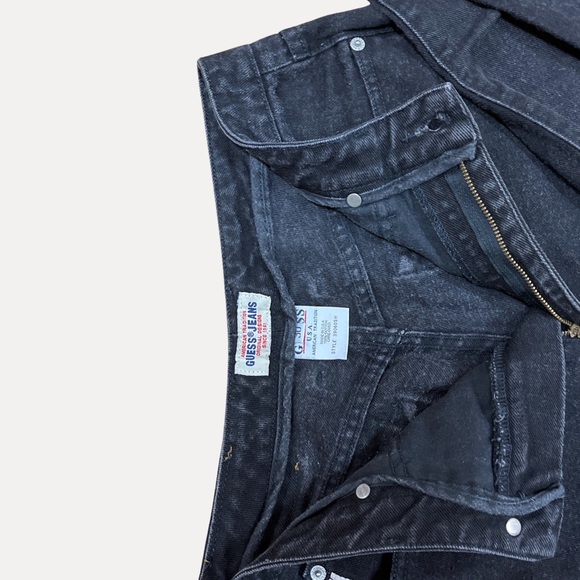 Guess Jeans Vintage Black Guess Mens Jeans Denims Usa Sz 3 Made In